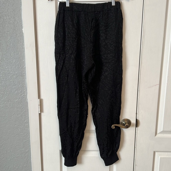 ÑNWT - LNA Jacquard jogger Pant Black Leopard - Picture 8 of 12